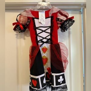 Girls Queen of Hearts costume